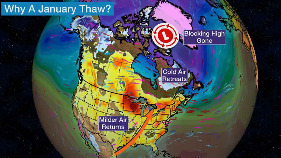 January Thaw Bringing Relief From Temperatures The Bitter Cold To South, Midwest, East
